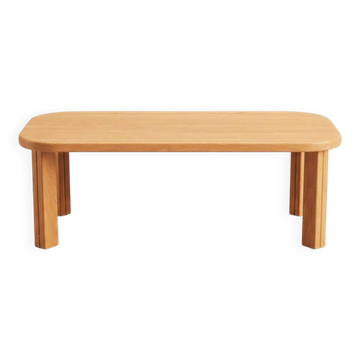 Cherry wood coffee table