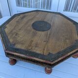 Hexagonal Indian coffee table