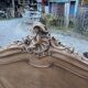 Lit style Louis XV en noyer (1 personne)