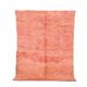 Vintage Moroccan rug 175 x 246 cm - Handmade Berber Rug - Pink Wool Rug