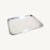 Antique silver-plated Puiforcat serving tray