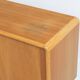 Oak sideboard with tambour doors by Kibaek Møbelfabrik