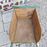 Wooden children's wheelbarrow