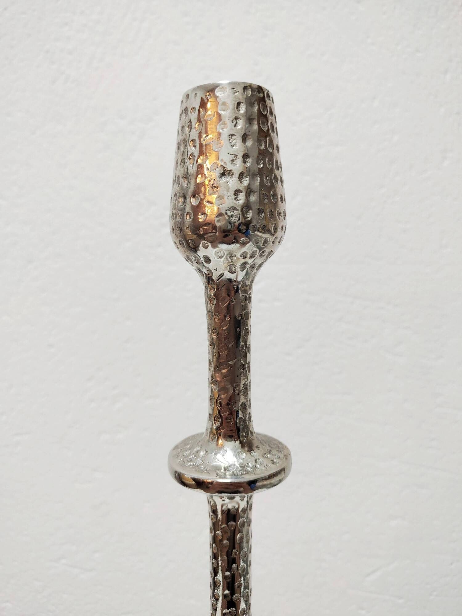 Brutalist Aluminium Candle Holder designed by Günther Lambert 1970s
