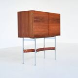 Rudolf Bernd Glatzel rosewood bar cabinet Fristho the Netherlands 1956