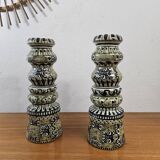 André Horellou Candlesticks - Ceramic