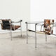 Le Corbusier Pair of LC1 Easy Chairs for Cassina 1990