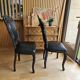 Pair of Smoke Dining Chairs