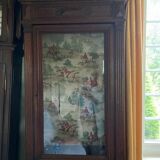 Wardrobe with showcase
