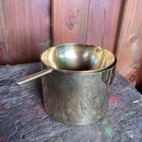 Vintage brass ashtray "Arne Jacobsen", Cylinda-Line 1980/1982