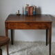 Old desk in walnut school master