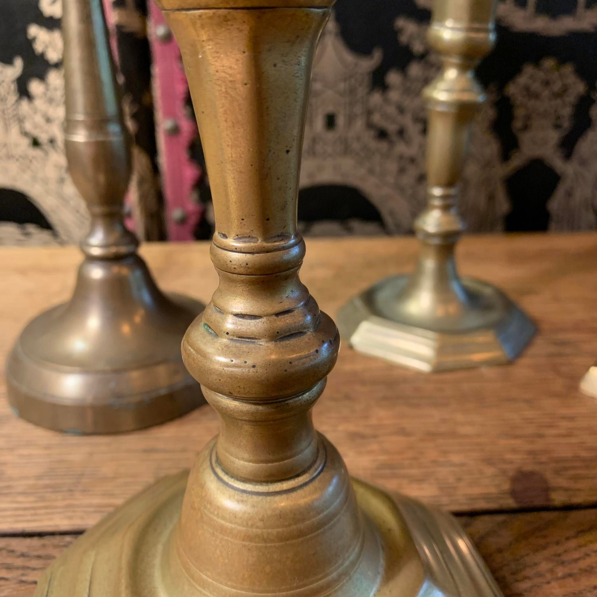 Set of candle holders