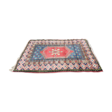 Wool cross oriental carpet :129×185