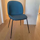 Chaises Gubi, Beetle bleu