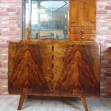 Renovated art deco highboard, Poland 1940