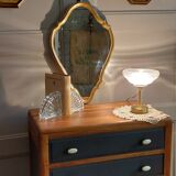 Baroque mirror 60s - 65x38cm