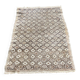 Persian rug in knotted wool beige flower 170x90