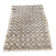 Persian rug in knotted wool beige flower 170x90