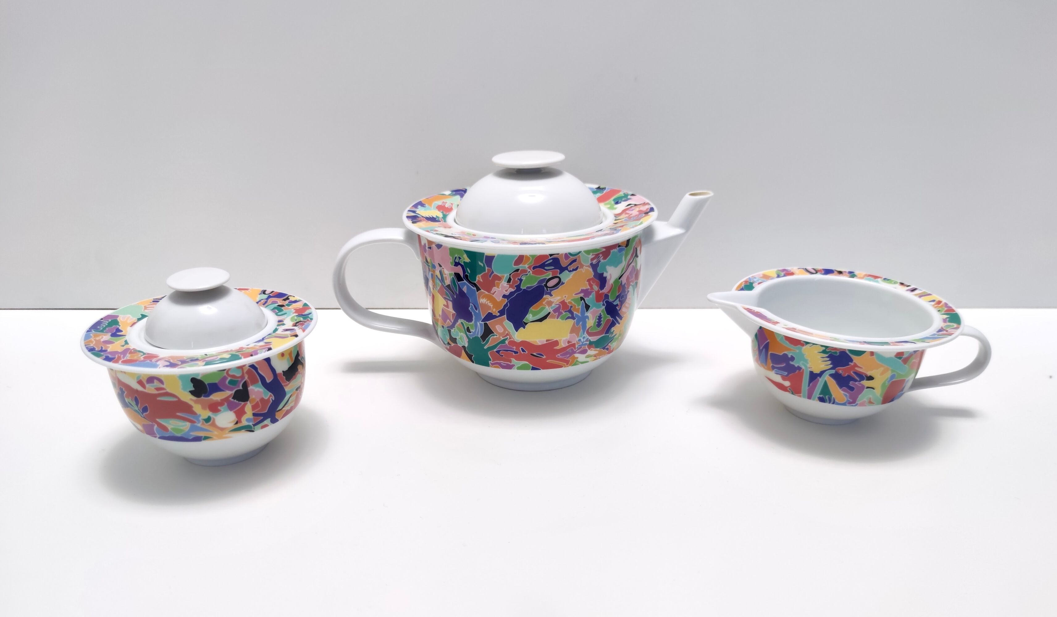 26-Piece Breakfast Set "La Bella Tavola" by Ettore Sottsass for Alessi, 1993