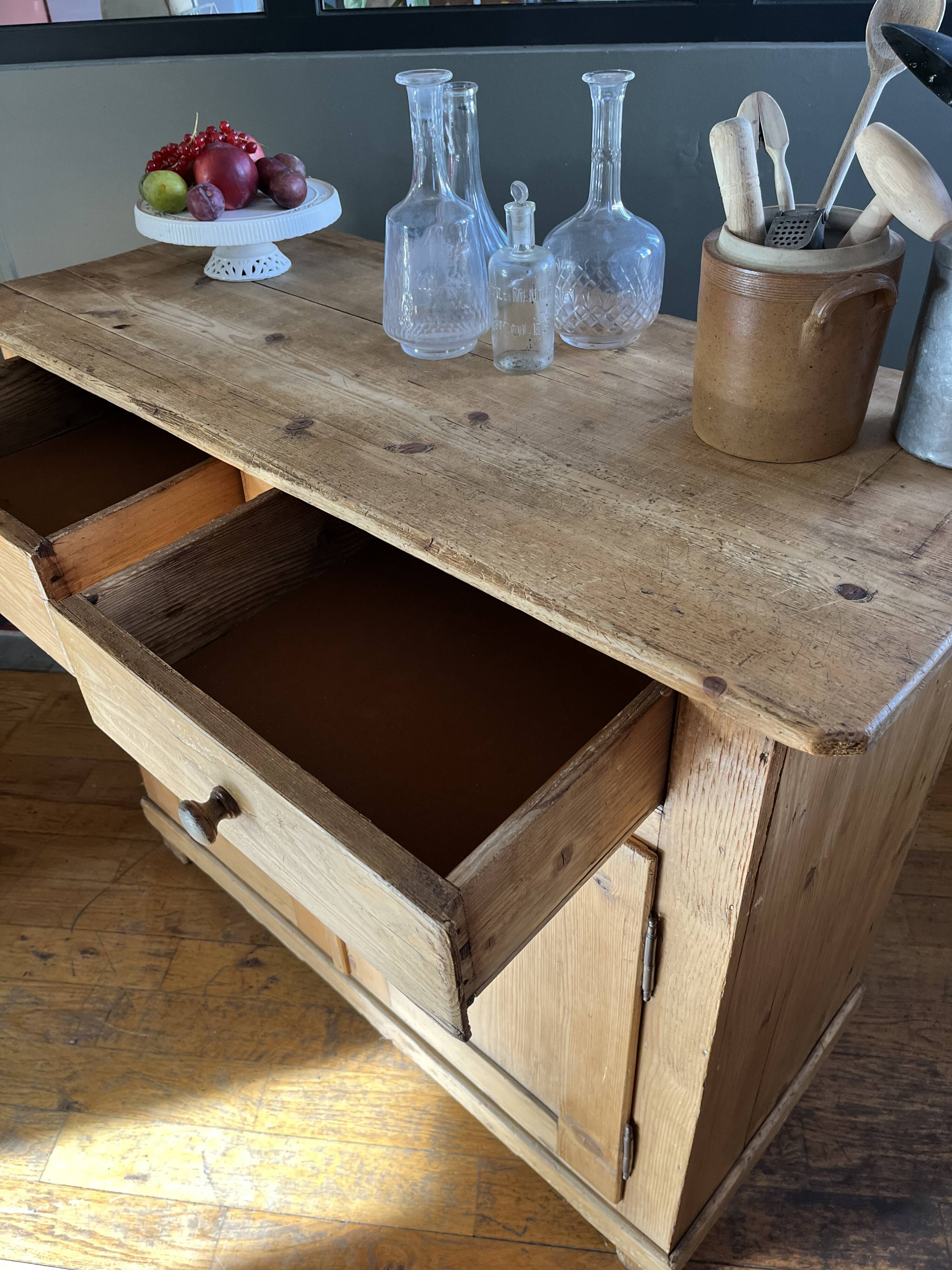 Vintage English sideboard