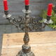 3-arm chandelier, regency style