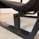 Leather and Steel Lounge Chair "Cité" by Jean Prouvé for Vitra, 2002