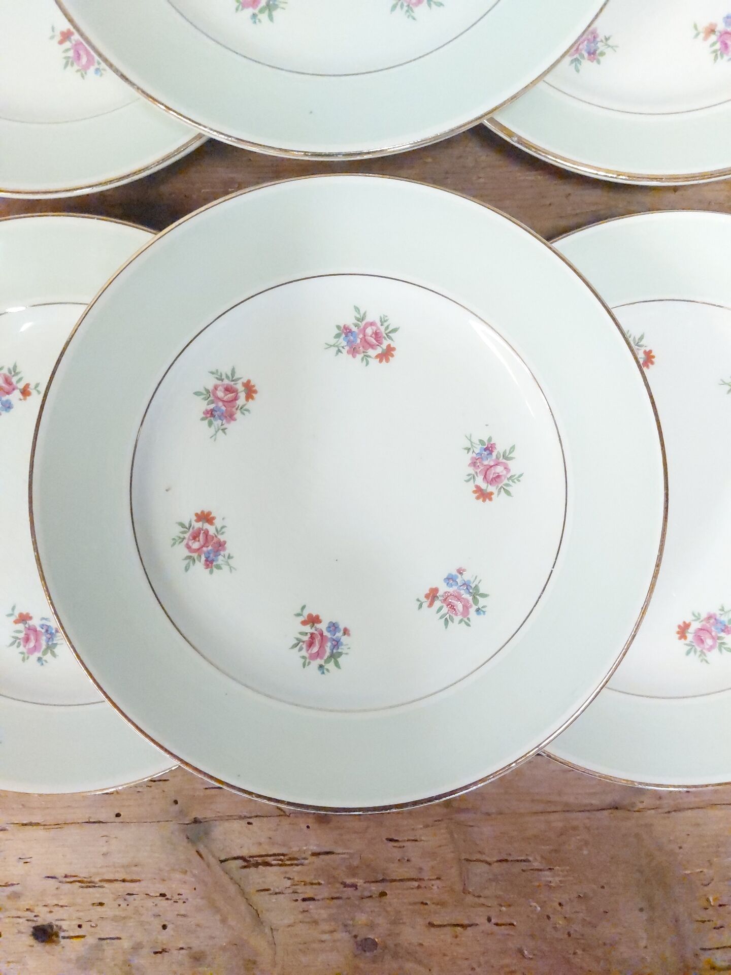 Dessert plates l’Amandinoise - Set of 6