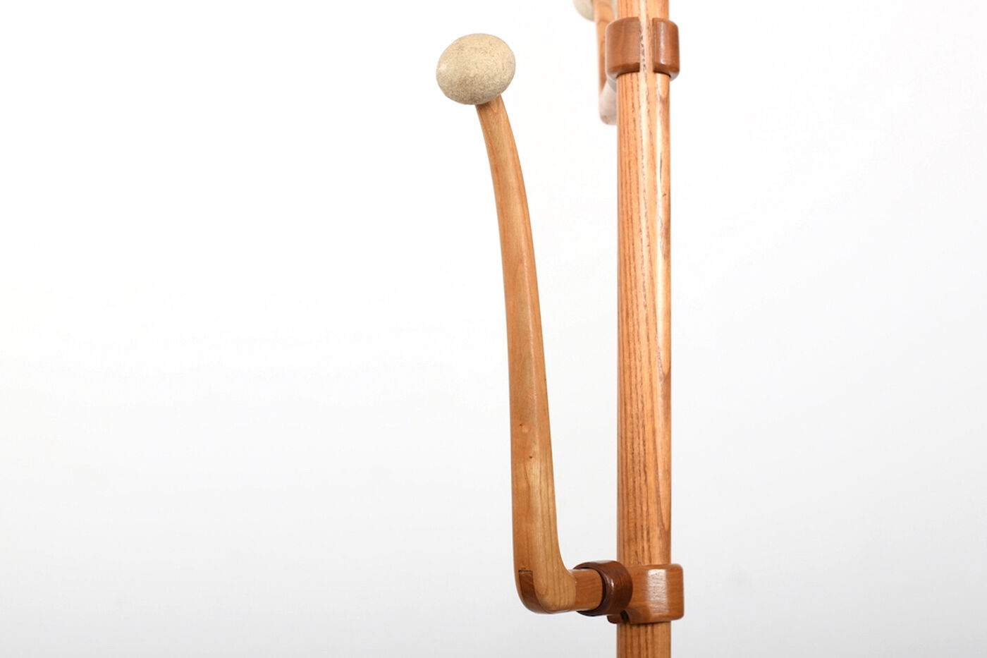 Pair of 1950s Sculptural Danish Jacket/Hat Stands by Harbo Sølvsten