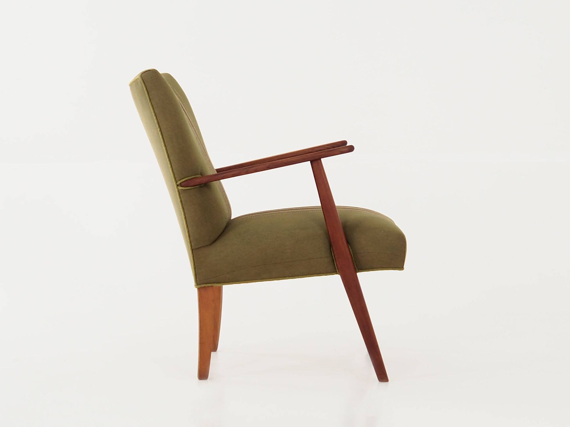 Teak armchair, 1960s, Danish design, manufacture: Denmark