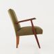 Fauteuil en teck, années 1960, design danois, fabrication : Danemark