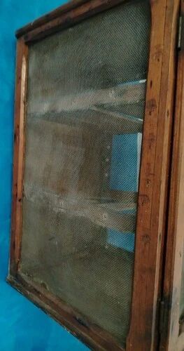 Antique Toscani Showcase in Wood, 19th Century