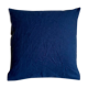 Coussin en lin bleu marine 40 cm