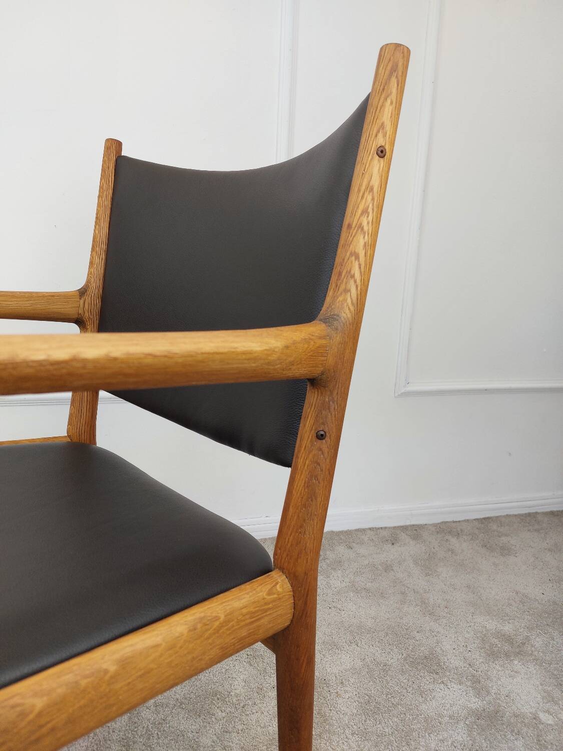 JH513 armchair by HJ Wegner for Johannes Andersen