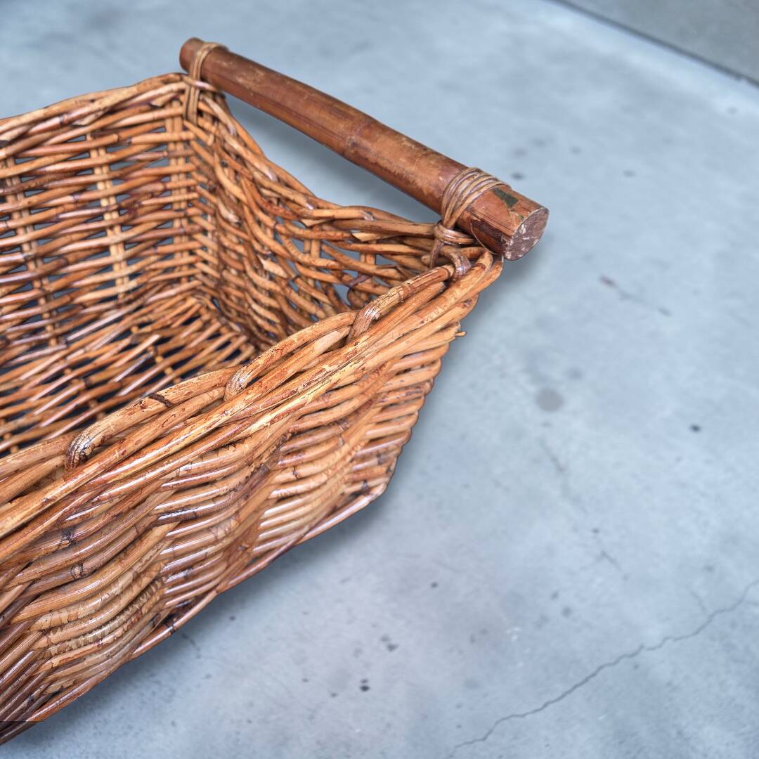 Large wicker basket