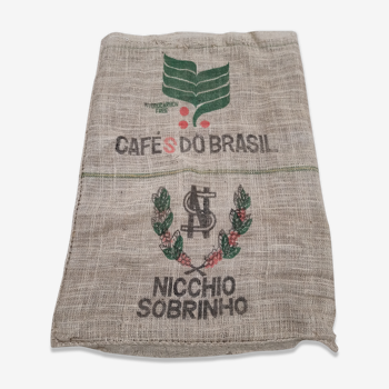 Coffee bag in Burlap café do Brazil