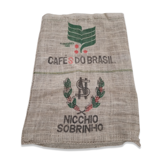 Coffee bag in Burlap café do Brazil