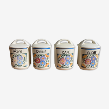 Set de 4 pots à épices