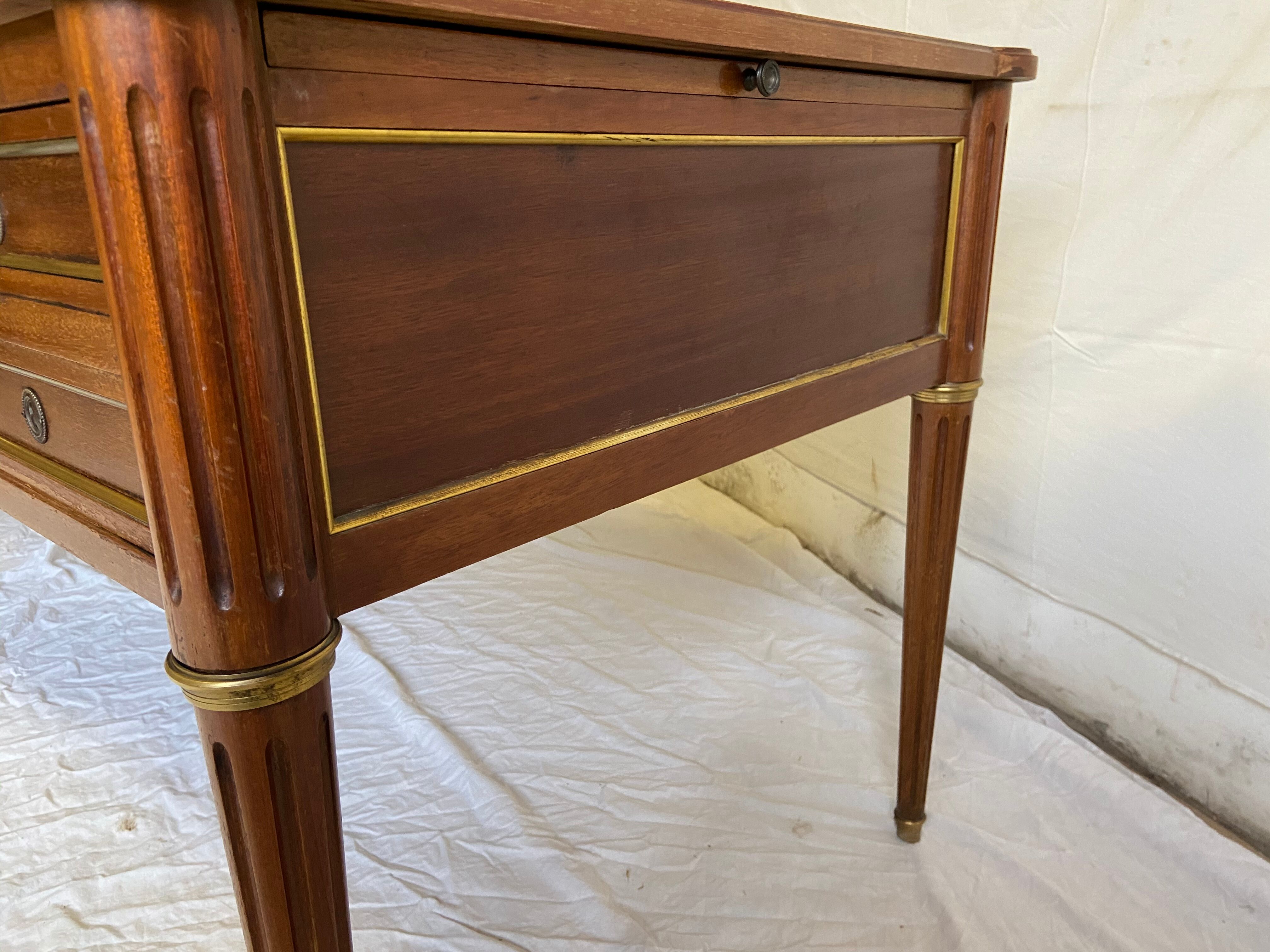 Louis XVI-style mahogany desk 1940