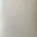 Photograph black and white silver print circa 1970 medieval bridge