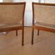 Paire de fauteuils années 50