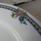 6 flat plates old porcelain Art Deco Pierre Guez Marseille
