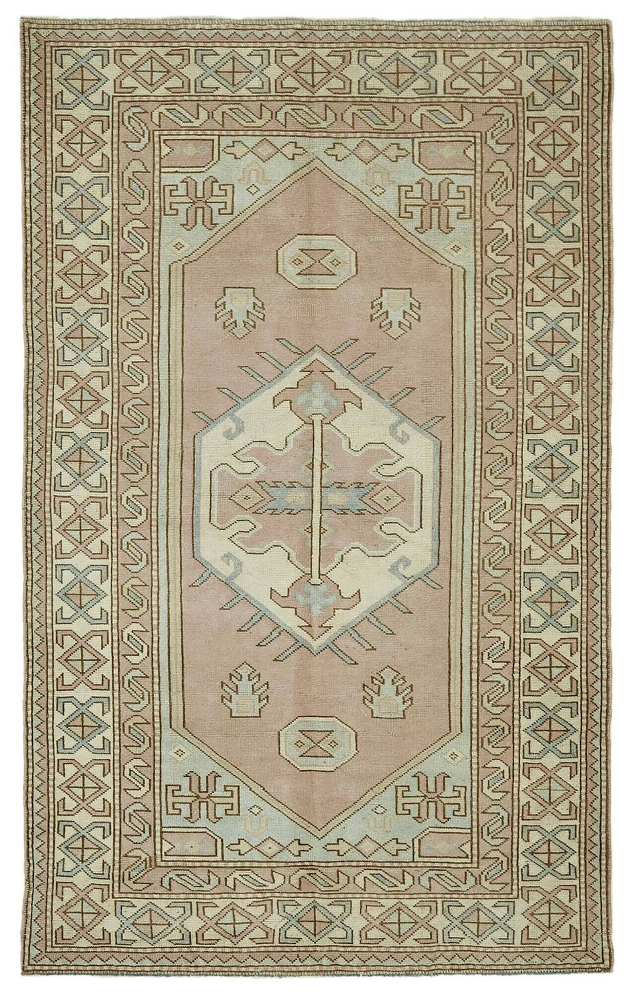 Turkish Vintage Anatolian Rug 145 cm x 233 cm