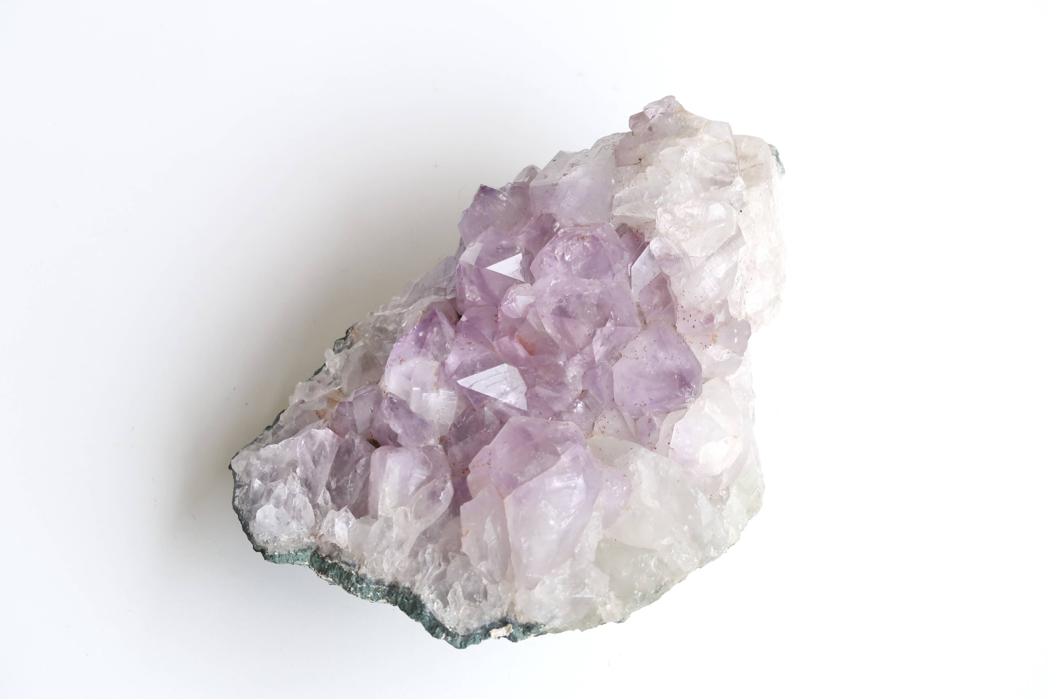 Natural amethyst paperweight, 1970s