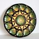 Ceramic oyster dish saint jean de bretagne