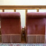 Pair of toad armchairs