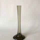 Designer glass soliflore vase from the 70s and 80s