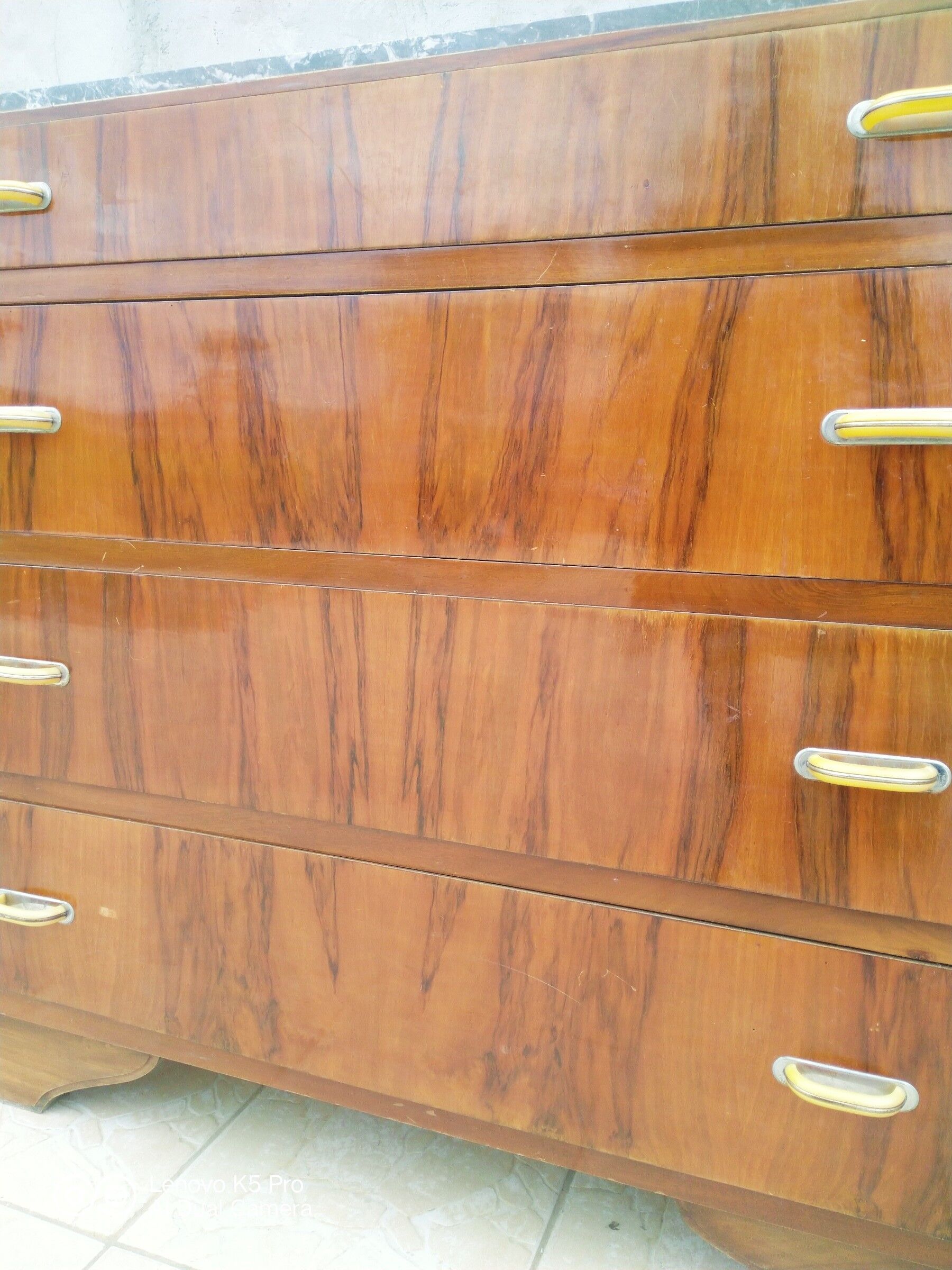 Art Deco rosewood dresser