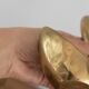 Pair of vintage brass swans