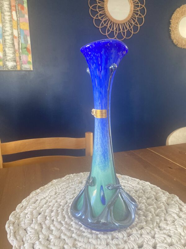 Vase Création Biot Jean-Michel Operto