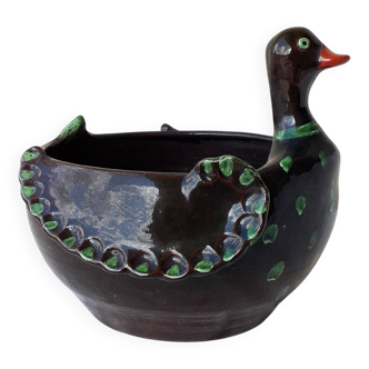 Cache-pot en terre cuite